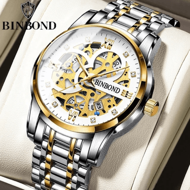 RELOJ BINBOND PARA HOMBRE - ELEGANTE - ACERO