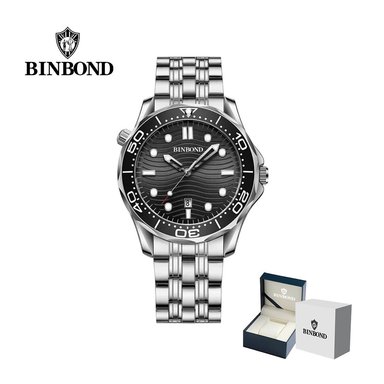 RELOJ BINBOND PARA HOMBRE - ELEGANTE - ACERO