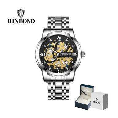RELOJ BINBOND PARA HOMBRE - ELEGANTE - ACERO