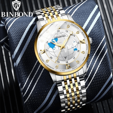 RELOJ BINBOND PARA HOMBRE - ELEGANTE - ACERO