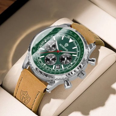 RELOJ BINBOND PARA HOMBRE - ELEGANTE - CUERO