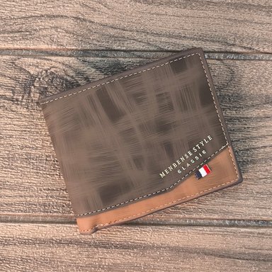 BILLETERA DE CUERO MENBENSE - ELEGANTE - M8 -  MARRÓN