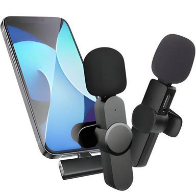 MICRÓFONO INALÁMBRICO LAVALIER K11 DUAL TIPO C