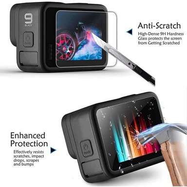 PROTECTOR PANTALLA GO PRO HERO 11 10 9 - 4