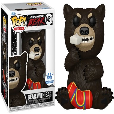 FIGURA FUNKO POPS FUNKO POP COCAINE BEAR WITH BAG 1451 SHOP EXCLUSIVE - 1