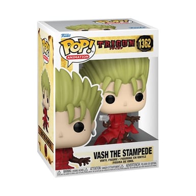 FIGURA FUNKO POPS TRIGUN VASH THE STAMPEDE VINYL 1362 - 1