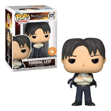 FUNKO POP ATTACK ON TITAN FORMAL LEVI  1171 CRUNCHYROLL EXCLUSIVE - 1