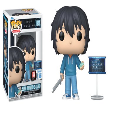 FUNKO POP SOLO LEVELING SUNG JINWOO (E-RANK) ANIME EXPO EXC #1941 - 1