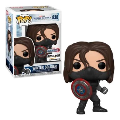 FUNKO POP WINTER SOLDIER # 838 AMAZON EXCLUSIVE YEAR OF THE SHIELD