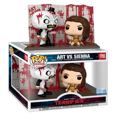 FUNKO POP! MOMENTS: TERRIFIER 2 - ART VS SIENNA #1793 -  AMAZON EXCLUSIVE