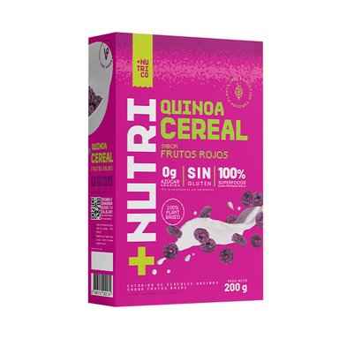 PACK X3 CEREAL DE QUINUA SIN AZÚCAR 200G NUTRI CO - 3