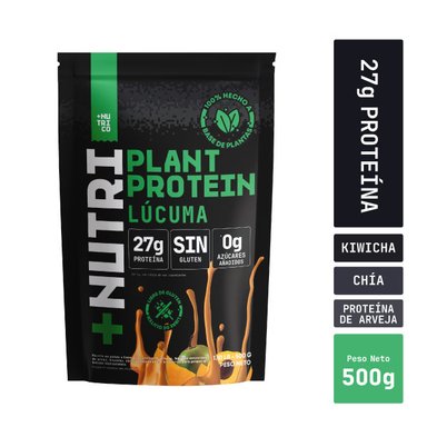 PROTEÍNA VEGANA PLANT PROTEIN LÚCUMA 500G NUTRI CO