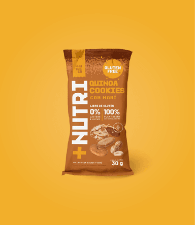 Pack x4 Galletas Sin Gluten Quinua y Maní 150g Nutri Co - 2
