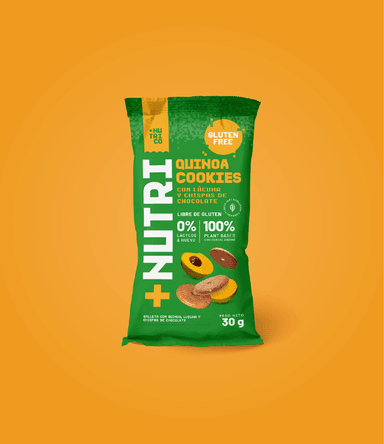 Pack x4 Galletas Sin Gluten Quinua y Lúcuma 150g Nutri Co - 2