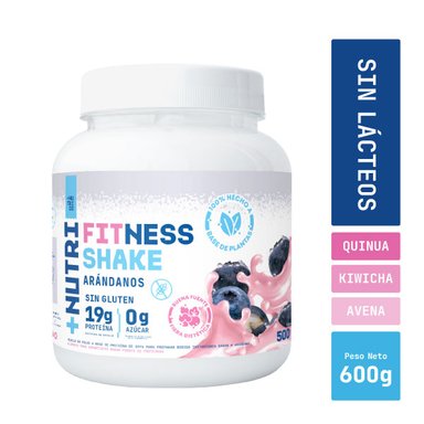 Batido Bajo en Calorías Fitness Shake 600g Nutri Co