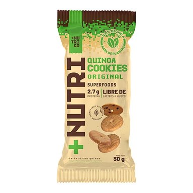 PACK X4 GALLETAS DE QUINUA ORIGINAL 180G NUTRI CO - 3