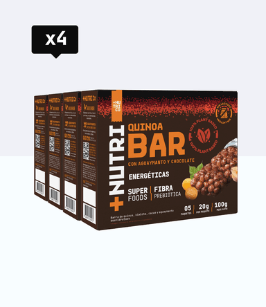 Pack X4 Barras de Cereales Andinos Aguaymanto 100g Nutri Co