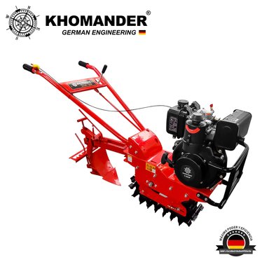MOTOCULTOR ORUGA PETROLERA  7.5 HP - KHOMANDER - 1