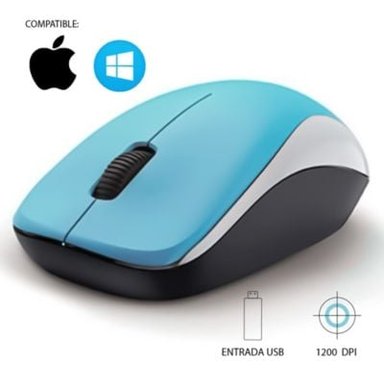 MOUSE GAMER INALÁMBRICO GENIUS NX-7000 AZUL - 5