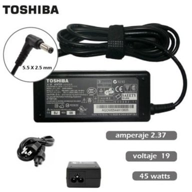 CARGADOR TOSHIBA 19V 2-37A 5-5X2-5MM 45W