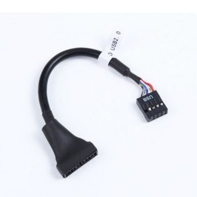 ADAPTADOR UNIVERSAL PLACA USB 3 20 PINES MACHO A 2.0 9 PINES HEMBRA - 3