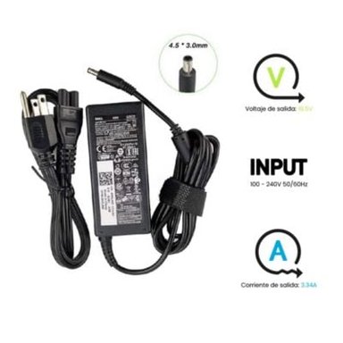CARGADOR DELL PUNTA DELGADA 19-5V 3-34A 4-5X3-0MM 65W