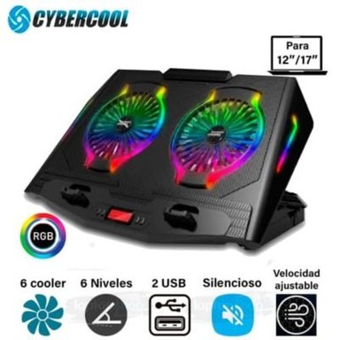 COOLER GAMER PARA LAPTOP HA-N10 RGB - 1