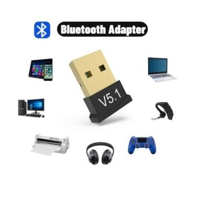 ADAPTADOR UNIVERSAL INALAMBRICO BLUETOOTH USB V5-1 PC LAPTOP - 1