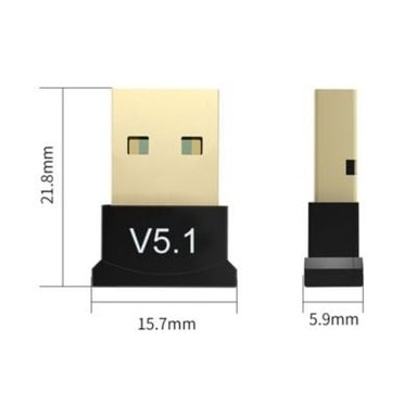 ADAPTADOR UNIVERSAL INALAMBRICO BLUETOOTH USB V5-1 PC LAPTOP - 3