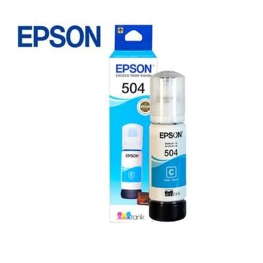 TINTA EPSON AZUL T504 CYAN - 1