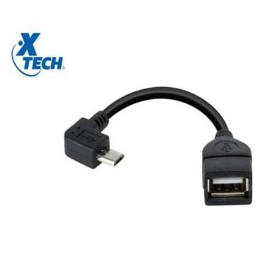 ADAPTADOR XTECH 360 CABLE DATOS USBH MICRO USB - 1