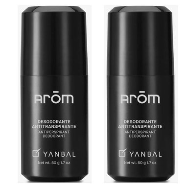 SET 2X1 DESODORANTE PERFUMADO DE HOMBRE ROLL ON AROM 50G - 1