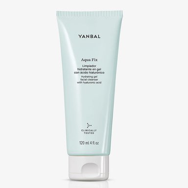 LIMPIADOR HIDRATANTE EN GEL CON ÁCIDO HIALURÓNICO AQUA FIX 120ML