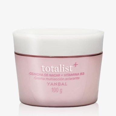 CREMA UNIQUE TOTALIST ACLARANTE 100G + CONCHA DE NACAR VITAMINA B3