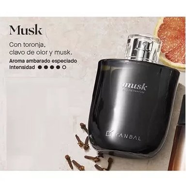 PERFUME UNIQUE MUSK YANBAL HOMBRE 100ML - 3