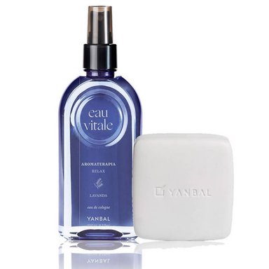 COLONIA RELAJANTE CON JABON EN BARRA EAU VITALE LAVANDA