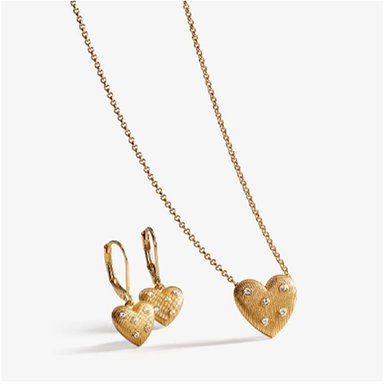 COLLAR UNIQUE COLECCIÓN CORAZONE CRISTAL JOYERÍA YANBAL