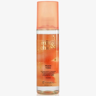 COLONIA UNIQUE MIX Y CHIC PEACH TONIC YANBAL MUJER 200 ML