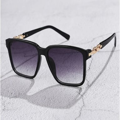 LENTES SOL CHINA ESTILO CUADRADO MUJER LEOPARDO