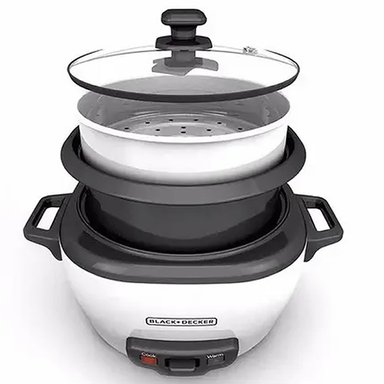 OLLA ARROCERA BLACK+DECKER DE 22 TAZAS DE 700 W, RC5225 - 6
