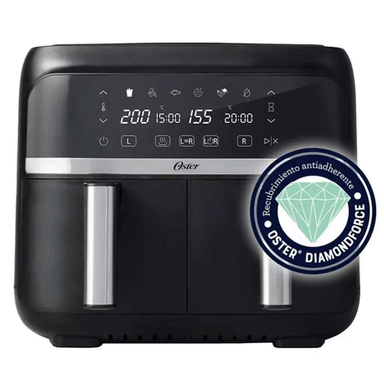 FREIDORA DE AIRE OSTER CKSTAF7MCDDF 7.6L DIGITAL DUAL