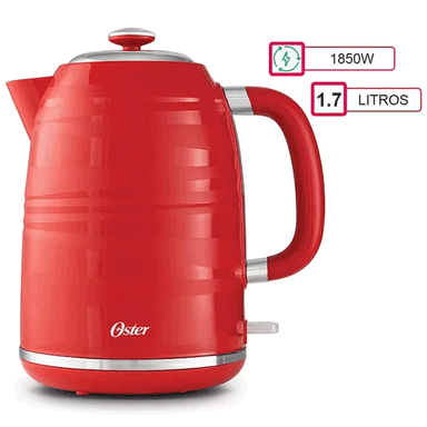 HERVIDOR ELÉCTRICO OSTER BVSTKT4177R 1.7 L