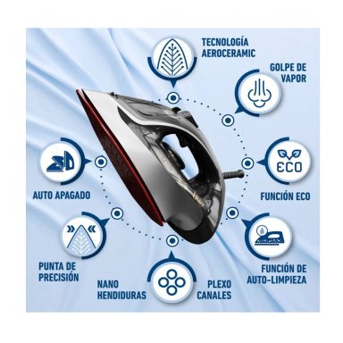 PLANCHA OSTER 2200W GCSTAC6953 DE VAPOR CON TECNOLOGÍA AEROCERÁMICA - 3