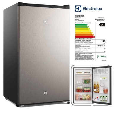 FRIGOBAR ELECTROLUX FROST 90LTS ERD090G2HWG GRIS - 6