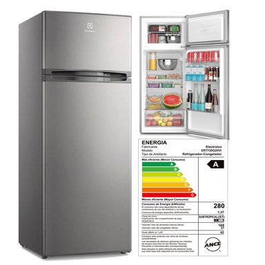 REFRIGERADORA ELECTROLUX TOP MOUNT FROST 205 L ERTY20G2HVI - 1