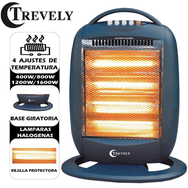 CALEFACTOR TREVELY ELÉCTRICO 1600W TCH-040 - 1