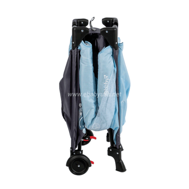 CUNA CORRAL EBABY EB727-2 METAL VERDE AGUA - 5