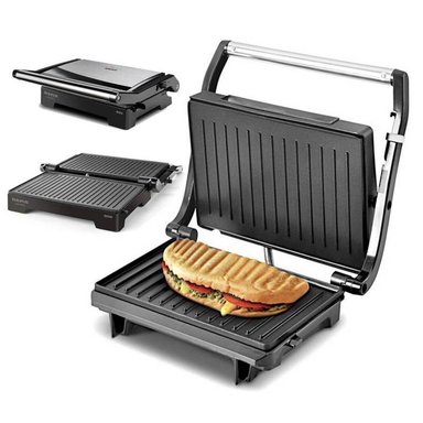 MINI GRILL TAURUS CRISPYCO 2 EN 1 GRILL + PLANCHA ASAR 180°