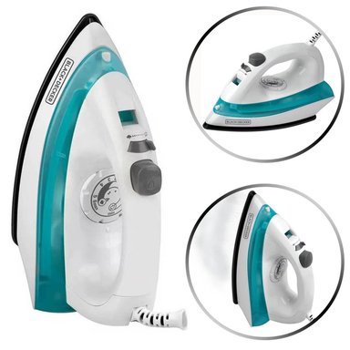 PLANCHA A VAPOR IRBD100-CL BLACKYDECKER - 1