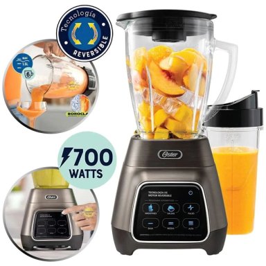 LICUADORA OSTER BLSTPYG1312XBG TECNOLOGÍA REVERSIBLE Y VASO BLEND-N-GO - 1